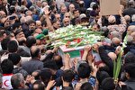 پیکر سردار شهید مازندرانی در کردکوی تشییع شد