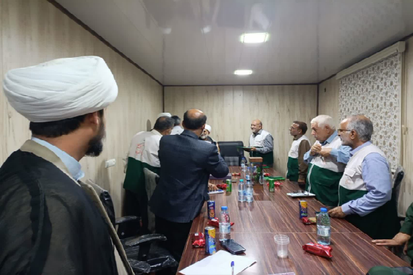 معارفه دبیر کانون‌های خدمت رضوی در قلعه گنج 