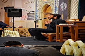 فیلم | مرثیه‌خوانی ایام فاطمیه در حرم بانوی کرامت