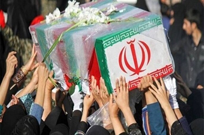 برگزاری مراسم تشییع پیکر شهید «سجاد منصوری» در کرمانشاه