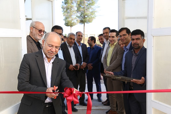 افتتاح دو پروژه در دانشکده کشاورزی کرمان