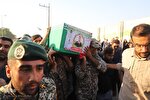پیکر شهید شاهرخی فر در شوشتر تشییع و خاک‌سپاری شد