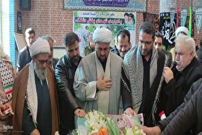 مراسم وداع با پیکر شهید گمنام در چالدران