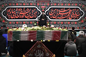 مراسم سوگواری شهادت حضرت زهرا (س) در مصلی ارومیه