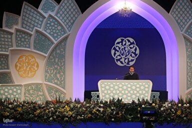 فیلم | اجرای محفوظات حافظان کل در روز هفتم مسابقات سراسری قرآن کریم