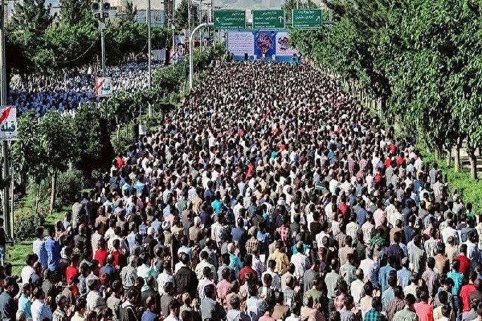 برپایی مراسم نماز عید سعید فطر در بجنورد
