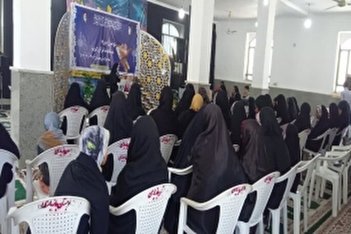 رقابت قرآنی خواهران بسیجی در روستای بازیاری برگزار شد
