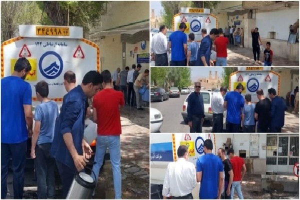 امدادخواهی استان یزد برای تأمین تانکر توزیع آب
