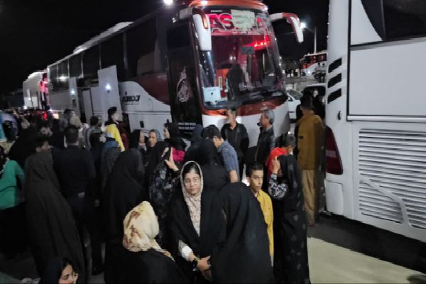 کاروان زیارتی روستای باب تنگل راهی کربلای معلی شد