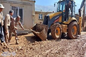 عکس | ارائه خدمات سپاه به مردم روستای دورود سروآباد