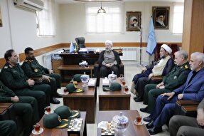 عکس | دیدار نوروزی فرمانده سپاه لرستان با رئیس کل دادگستری استان