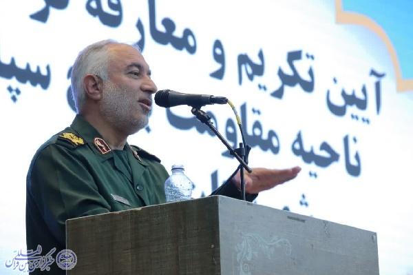 سردار مهدوی فرمانده سپاه انصارالرضا (ع) خراسان جنوبی