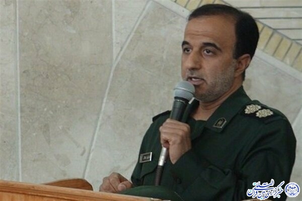 سرهنگ غلامرضا فلاحی، مدیرکل حفظ آثار و نشر ارزش‌های دفاع مقدس خراسان‌ جنوبی