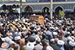 پیکر امام جمعه اسبق کازرون و سپیدان به خاک سپرده شد