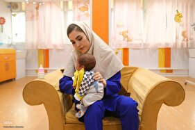 شوق زندگی در شیرخوارگاه حضرت آمنه(س)