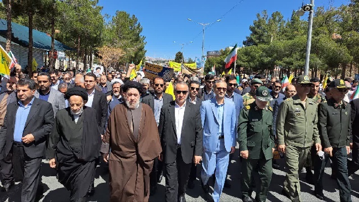 راهپیمایی روز قدس خراسان جنوبی راهپیمایی روز قدس خراسان جنوبی