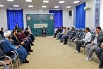 عکس | دیدار مداحان و قاریان نوجوان خرم‌آبادی با نماینده ولی‌ فقیه در لرستان