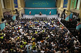 دیدار هزاران نفر از کارگران سراسر کشور با رهبر معظم انقلاب