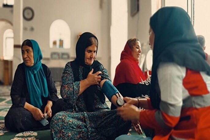 اعزام کاروان سلامت به روستاهای محروم کردستان