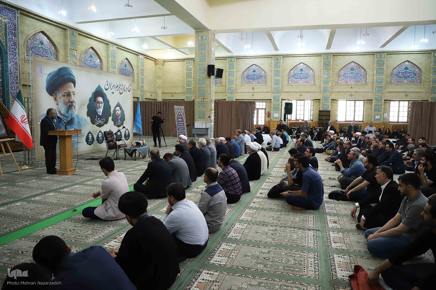 مراسم بزرگداشت شهدای خدمت در دانشگاه تبریز