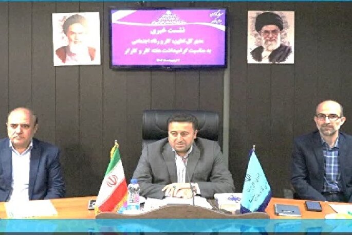 دیدار ۵۰ نفر از جامعه کارگری خراسان‌شمالی با مقام معظم رهبری