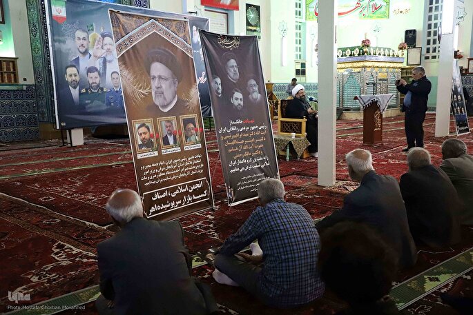 بزرگداشت شهدای خدمت در اهر