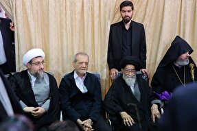 حضور سرزده رئیس‌جمهور در مراسم گرامیداشت شهدای خدمت + فیلم