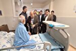 عکس | عیادت مدیرکل تعاون لرستان از کارگران بیمار