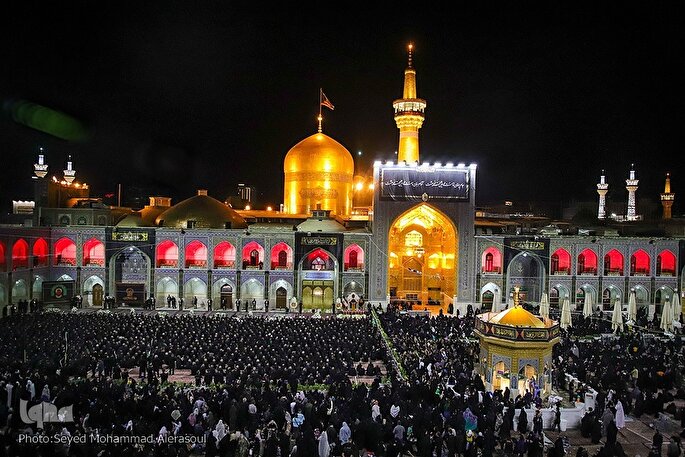 اجتماع عزاداران گیلانی در حرم امام رضا(ع) برگزار می‌شود