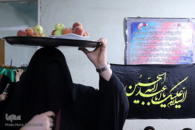 عکس | مراسم سینی حضرت قاسم(ع)