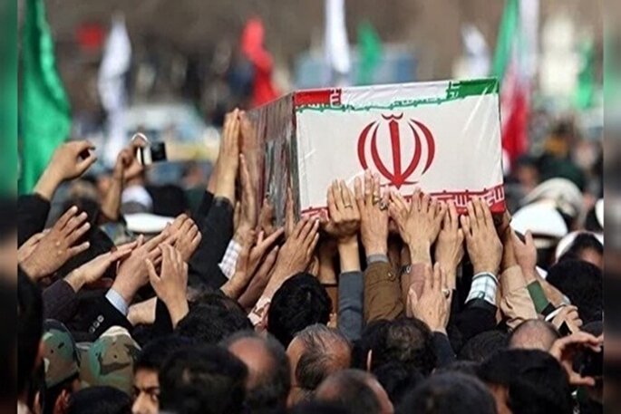 تشییع پیکر شهید «سجاد ادیبی» در البرز