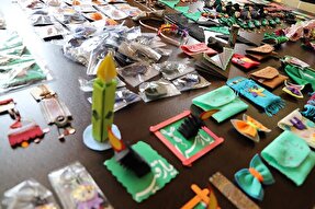 دست‌‌سازه‌های کودکان عاشورایی گیلان به زائران اربعین حسینی اهدا ‌می‌شود