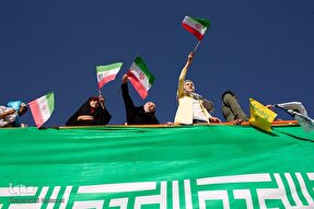 همخوانی «ای ایران» از سوی نوجوانان و جوانان قزوینی