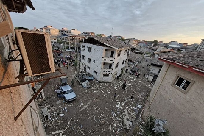 حمله رژیم صهیونیستی به منطقه مسکونی در آستانه اشرفیه