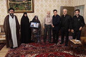 دیدار شهردار تبریز با خانواده شهیدان «پروردگاری» و «خدادادی»