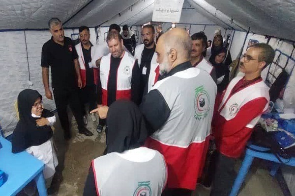 بازدید از درمانگاههای هلال احمر خراسانجنوبی در شهر کاظمین بازدید از درمانگاههای هلال احمر خراسانجنوبی در شهر کاظمین