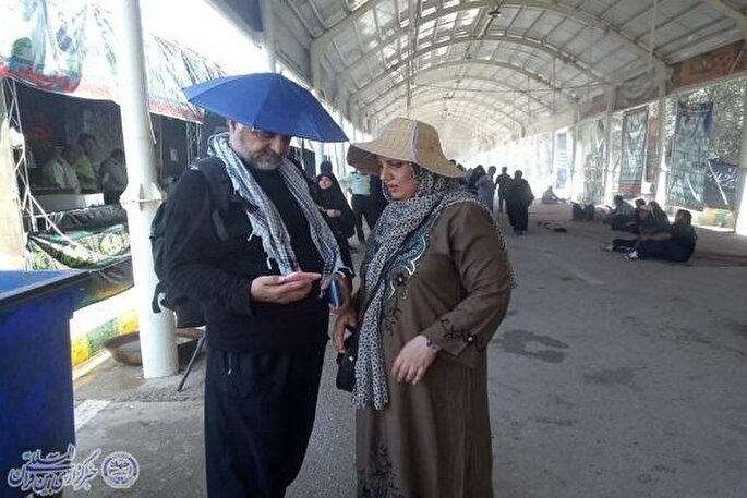 عکس | اربعین ۱۴۰۴ مرز خسروی