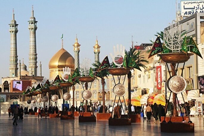 مراسم عزاداری رحلت پیامبر(ص) و شهادت امام حسن(ع) در حرم بانوی کرامت برگزار می‌شود