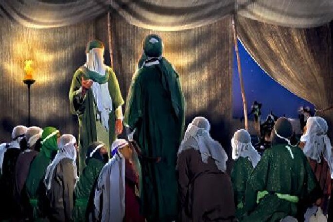 آمادگی و وفاداری یاران امام حسین(ع) در شب عاشورا + صوت