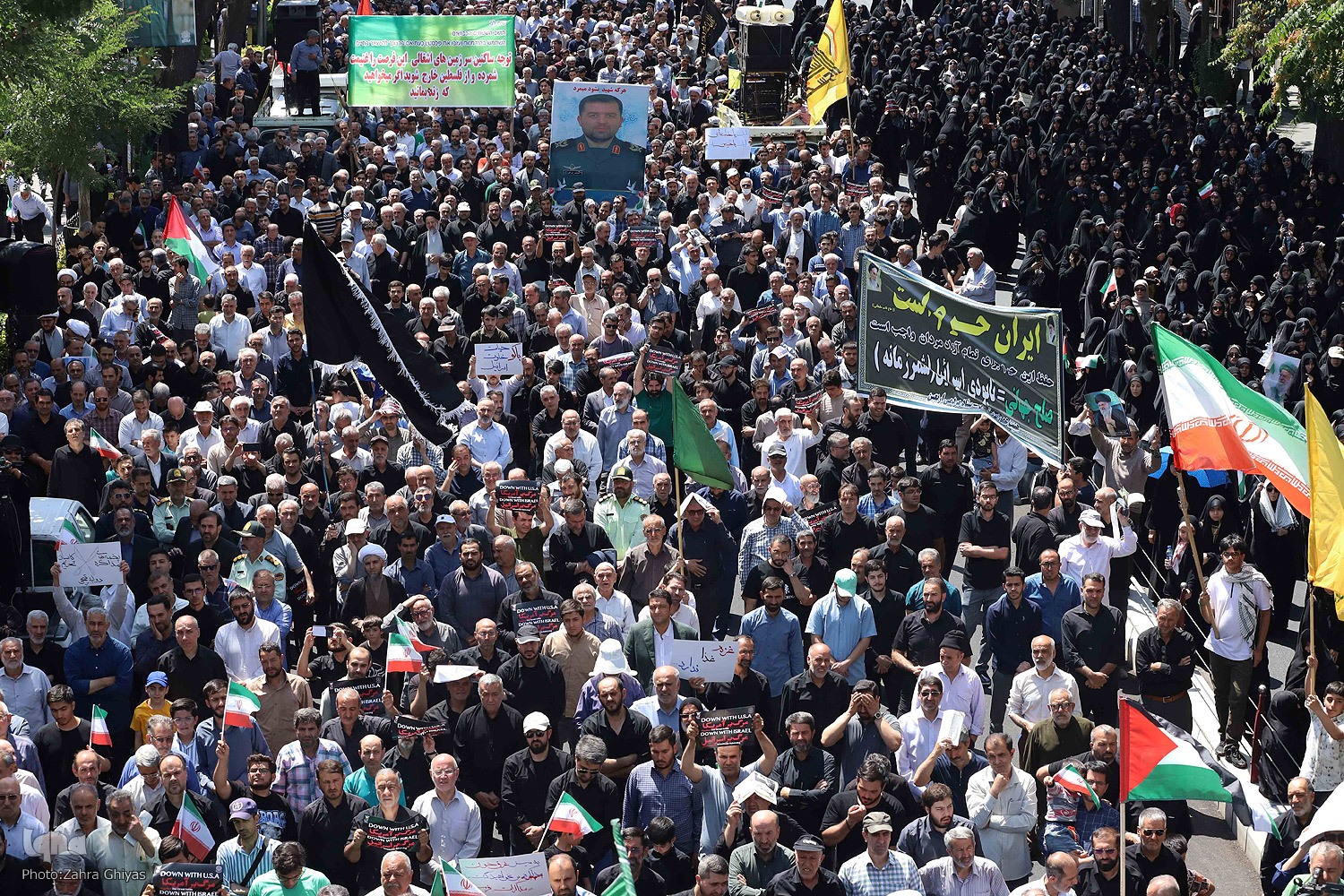 راهپیمایی جمعه خشم در تبریز