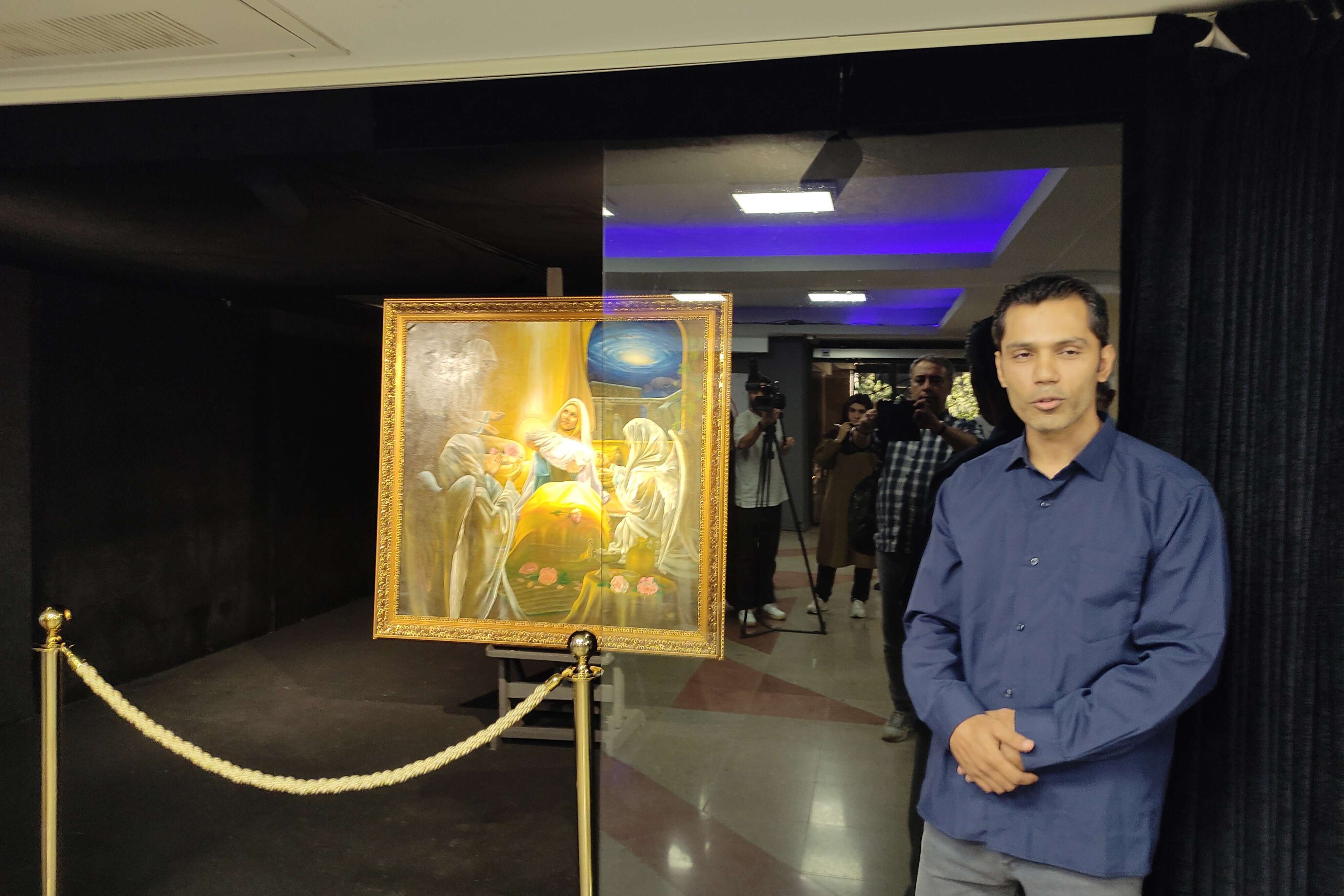 روایتی از ولادت پیامبر اکرم (ص) در تابلوی «خیرالبشر»