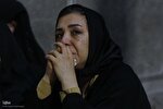 عزاداری زائران حرم خواهر خورشید هشتم در سوگ امام رئوف