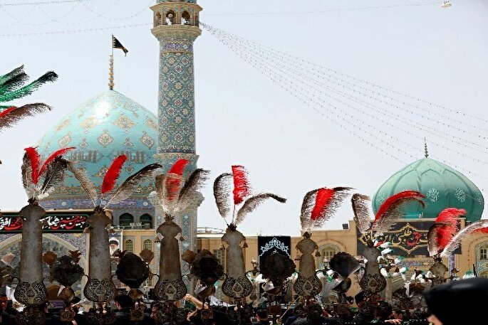 دسته‌های عزاداری سالروز شهادت امام حسن عسکری (ع) در قم برپا می‌شود