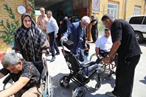 اهدای ۳۵۰ ویلچر؛ پروبال تازه برای معلولان و سالمندان کردستان + عکس