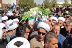 پیکر حافظ امنیت در باروق تشییع و به خاک سپرده شد