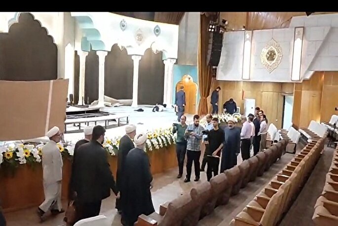 فیلم | بازدید نماینده ولی فقیه در کردستان از محل برگزاری مسابقات سراسری قرآن