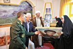 دیدار مسئولان ارشد خراسان‌شمالی با خانواده شهدا