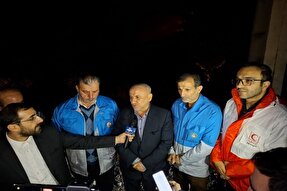 عکس | بازدید استاندار مازندران از جنگل درگیر آتش «الیت»