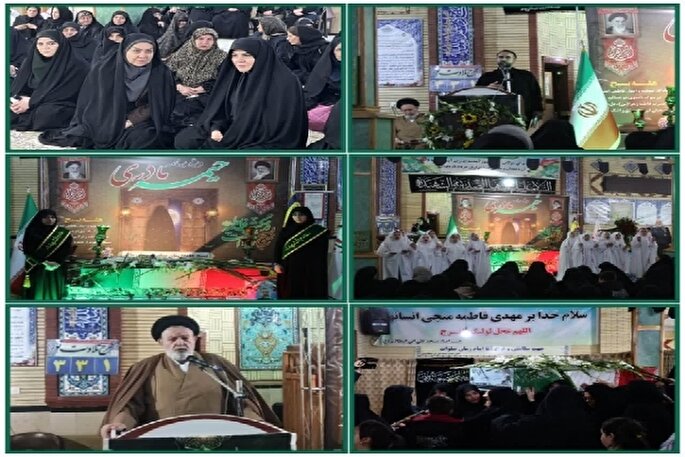 ویژه‌برنامه خیمه مادری و مراسم وداع با شهید گمنام در ماکو برگزار شد 