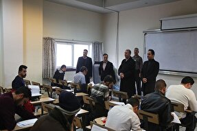 عکس | برگزاری آزمون استخدام سرایداری در جهاددانشگاهی کردستان